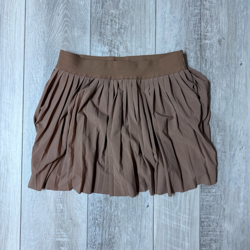 Beyond Yoga If You Pleats Mini Skirt Medium